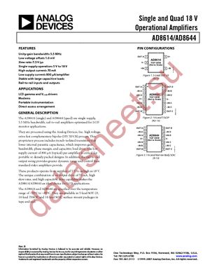 AD8644AR datasheet  